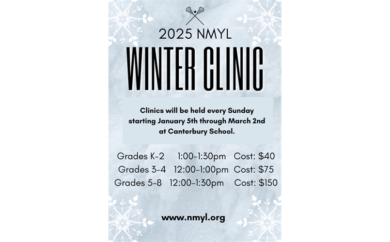 2025 Winter Clinics!